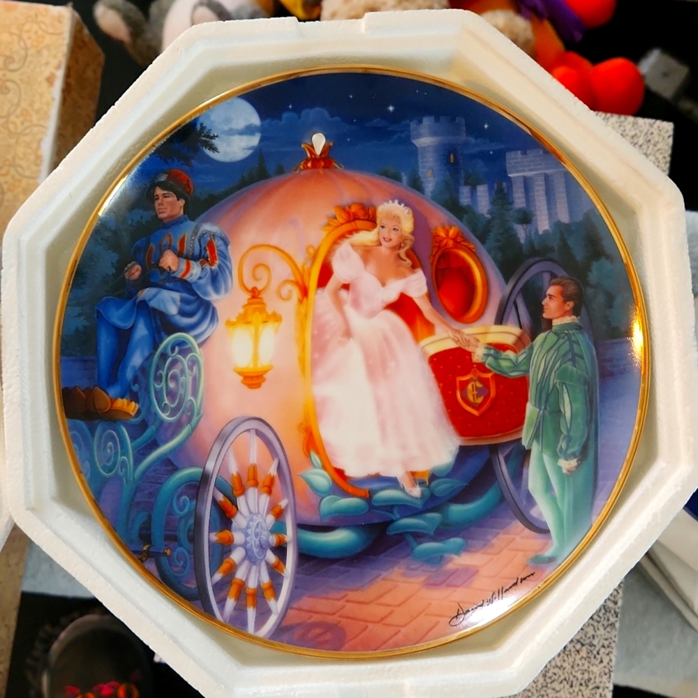 Cinderella Magical Journey Franklin Mint Collectors plate